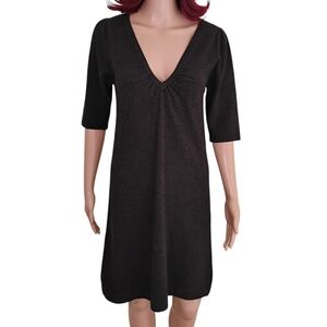 Michael Stars Charcoal Chasmere Will Sweater Dress Size Small